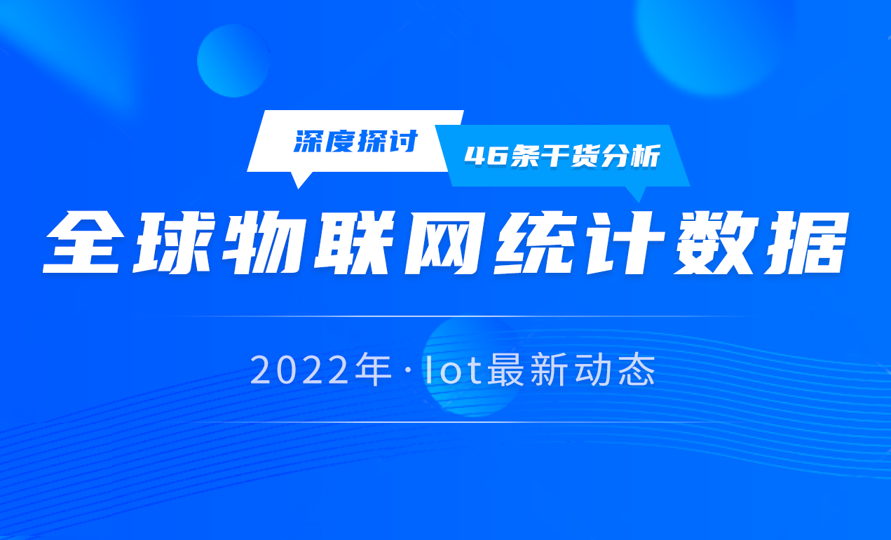 2022年全球物联网研究报告（汇聚几十个权威机构报告结论）